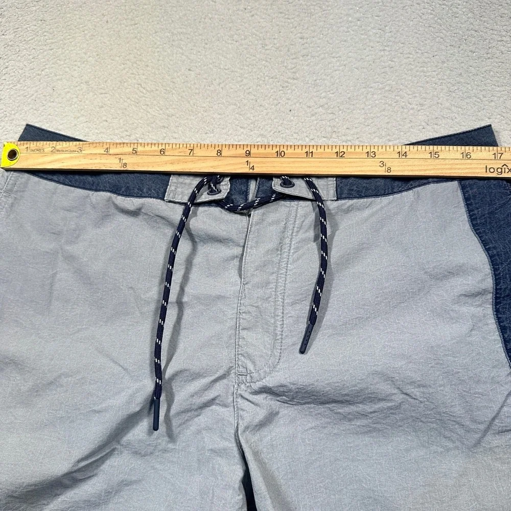 Vineyard Vines‎ Montuak Swim Trunks Size 33 Gray Blue Mens